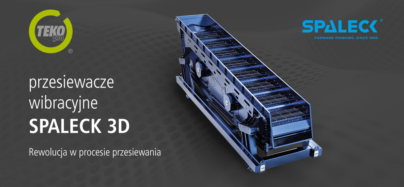 Poznaj przesiewacze wibracyjne SPALECK 3D